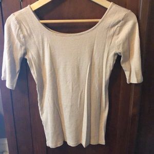 Ann Taylor boatneck tee